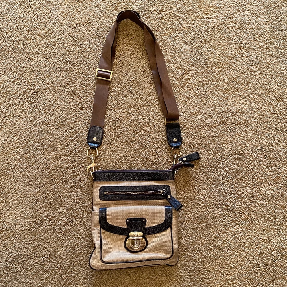 Brown/Tan JPK Paris 75 Crossbody